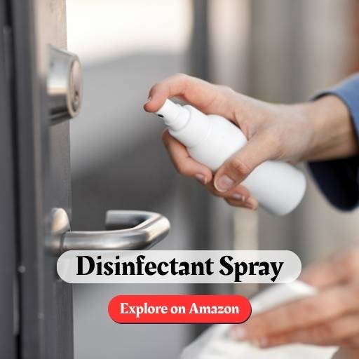 disinfectant spray