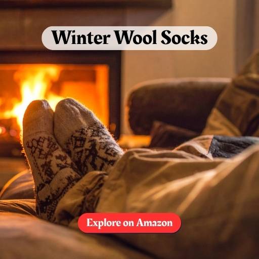 winter wool socks